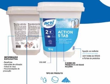 ACTI ACTION 5 TAB 5 ACÇOES PAST. (EMB. 5KG)